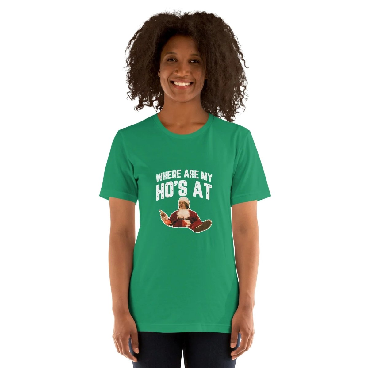 Lewis Capaldi Christmas T-Shirt | Unisex "Where Are My Ho's At" Cotton Tee Alcyone213k
